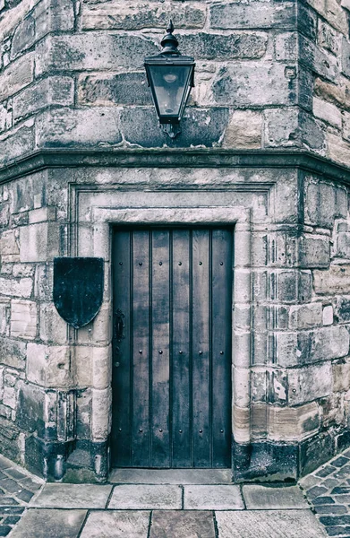 Castillo de Edinburgh en Escocia, — Foto de Stock