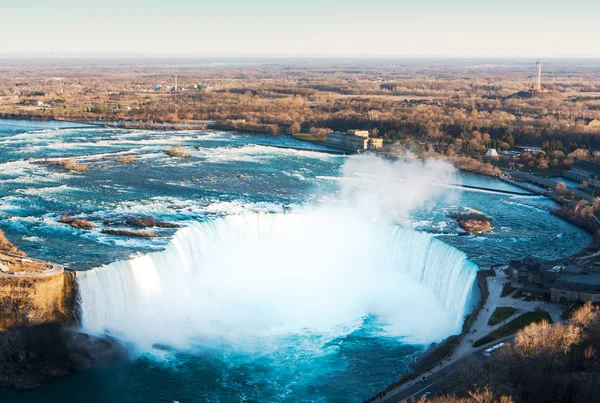 A kanadai oldalán Niagara-vízesés — Stock Fotó