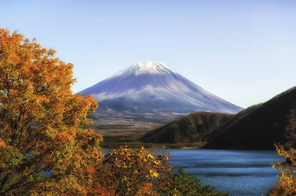 Motosu Gölü Fuji Dağı kış sezonu