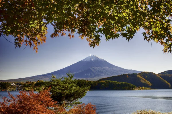 Sonbaharda Fuji Dağı. — Stok fotoğraf