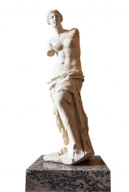 Venüs de Milo Louvre Müzesi'nde
