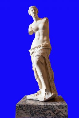 Venüs de Milo Louvre Müzesi'nde