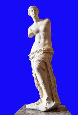 Venüs de Milo Louvre Müzesi'nde