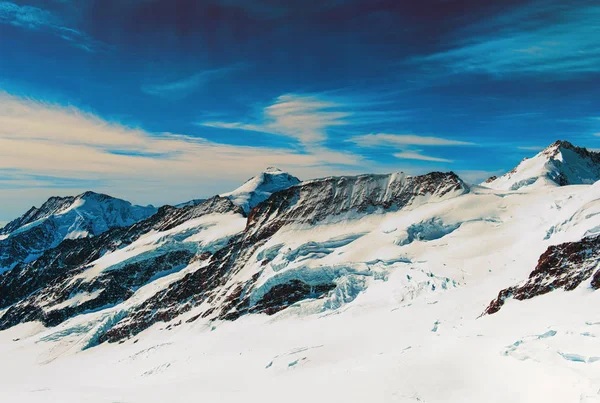 Szwajcarskie góry, Jungfrau, Szwajcaria, — Zdjęcie stockowe