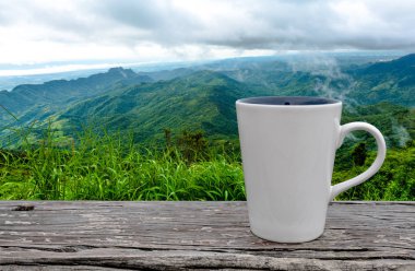kahve soyut doğa arka plan üzerinde
