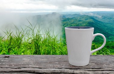 kahve soyut doğa arka plan üzerinde