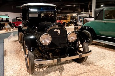 Reno, Nevada - 30 Aralık 2016: Vintage arabalar Ulusal a