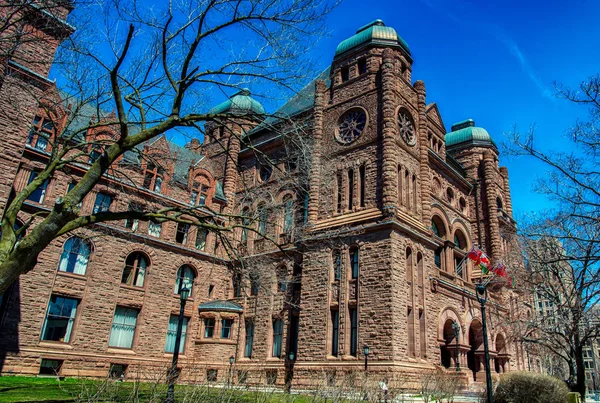 Toronto - 18 April: Ontario wetgevende gebouw op 18 April, 20 Rechtenvrije Stockafbeeldingen