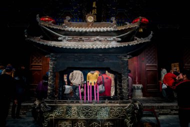 Çin, Shaolin - Ekim 28, 2007. Shaolin Monaste keşiş