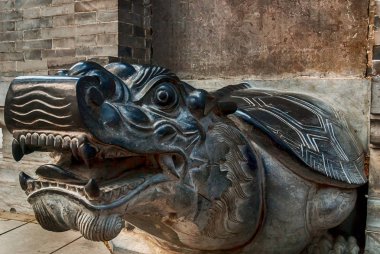 Çin, Shaolin - Ekim 28, 2007. Shaolin Monaste keşiş