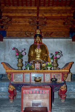 Çin, Shaolin - Ekim 28, 2007. Shaolin Monaste keşiş