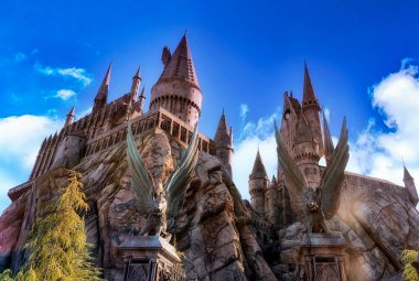 Los Angeles, ABD - 12 / 26 / 2016 - Harry Potter Universal Stüdyoları