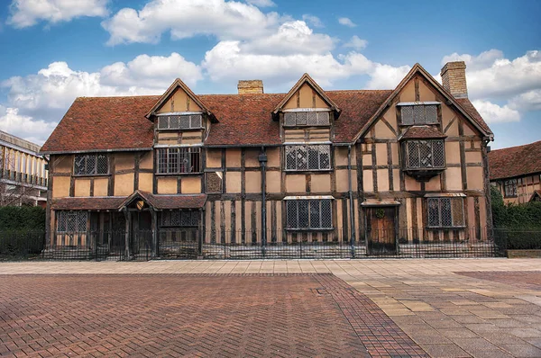 Startford Avon Royaume Uni Décembre 2014 Classic Shakespeare Birthplace Est — Photo