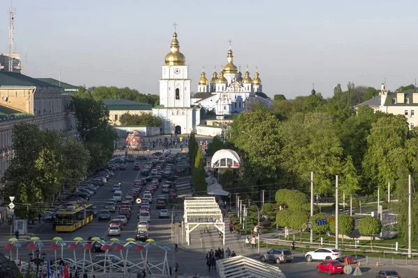 Фан-зона з на міжнародних Євробачення пісня конкурс-2017 — стокове фото