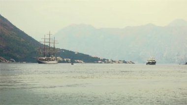 Kotor Fiord görünümünü