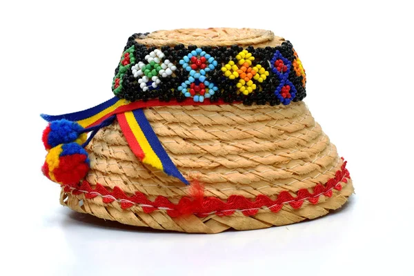 Maramures tradycyjny kapelusz — Zdjęcie stockowe