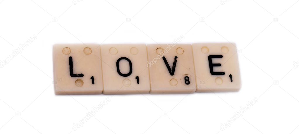 word love from scrabble