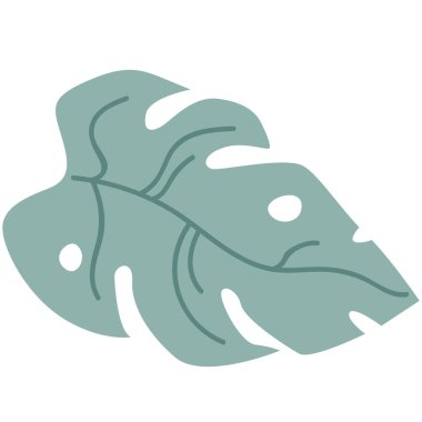 Soyut arkaplan, dekoratif yaprak