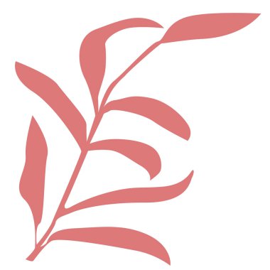 Soyut arkaplan, dekoratif yaprak