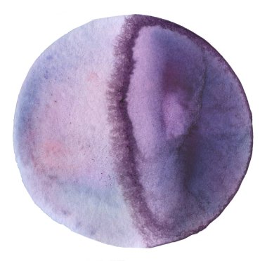 Beyaz izole arka planda suluboya fırça darbesi. Dekor nesnesi.