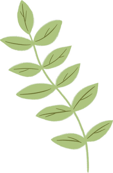 St.Valentine's Day illustration for clip-art and holiday postcard. Hand painted illustration on the white isolated background