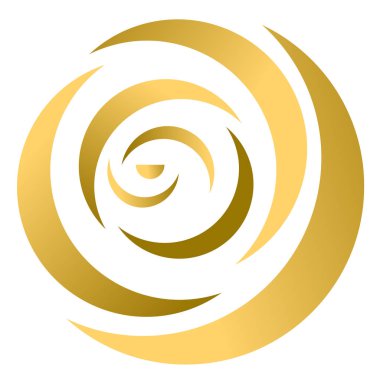 Clipart ve dekor için parlak eğimli düz öge