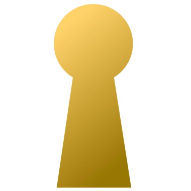Clipart ve dekor için parlak eğimli düz öge
