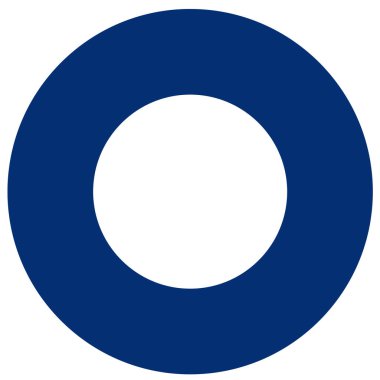 Clipart ve dekor için parlak eğimli düz öge