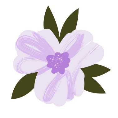 Arka planda çiçeğin güzel çizimi