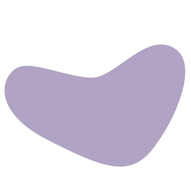 beyaz arkaplanda izole edilmiş mor leke