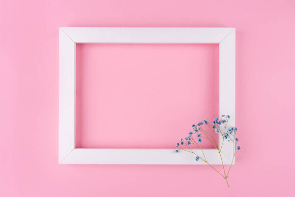 Белый текстовый кадр на розовом фоне
.