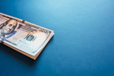 Amerikan dolarları. Yüz Dolarlık Banknotlar.