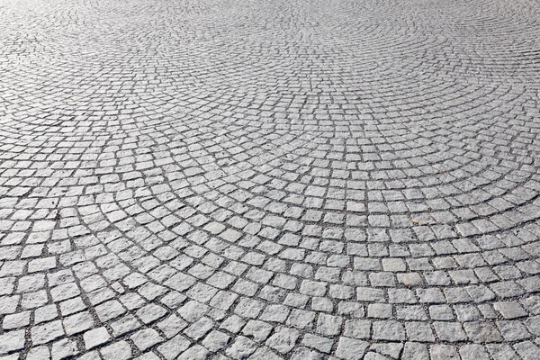 Old square stone paving