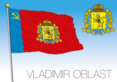 Vladimir oblast bayrak, Rusya Federasyonu