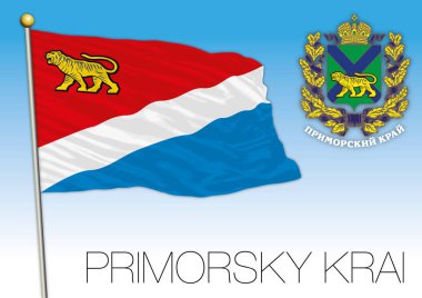 Primorsky Krai bayrak, Russian Federation, Rusya Federasyonu
