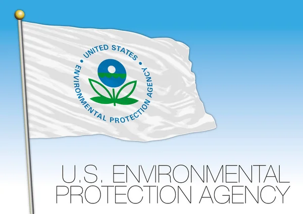 EPA Environmental Protection Agency flag, United States — Stock Vector