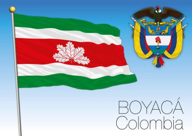 Boyaca regional flag, Colombia clipart