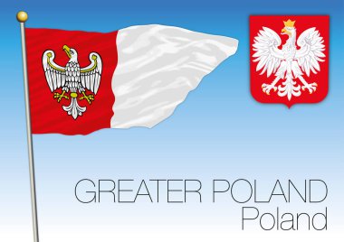 Büyük Polonya bölgesel bayrak, Polonya