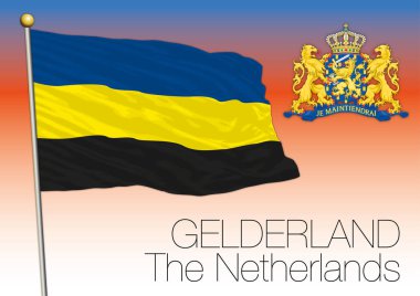 Gelderland bölgesel bayrak, Hollanda, Avrupa Birliği