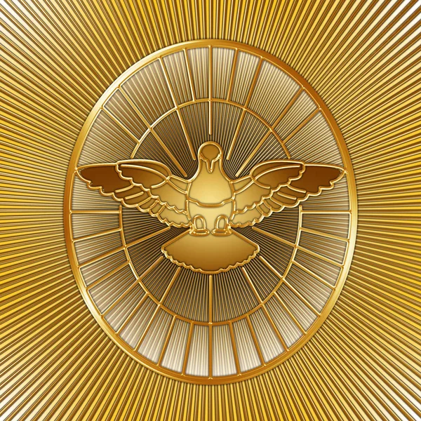 Holy Spirit dove symbol, Saint Peter, Rome — Stock Photo, Image