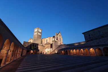 Bazilikası St Francis, Assisi, İtalya