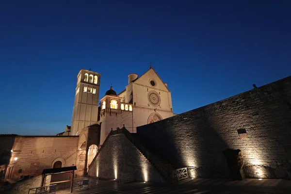 Базиліка Святого Франциска Ассізі, Італія — стокове фото