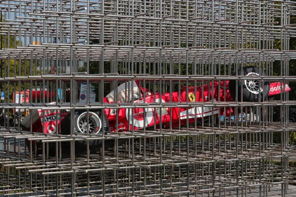 Museu Ferrari, Maranello, detalhe da entrada — Fotografia de Stock