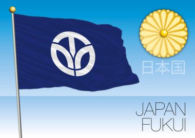 Fukui İli bayrak, Japonya