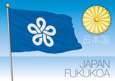 Fukukoa ili bayrak, Japonya