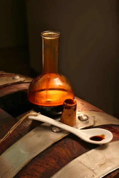 Vinagre balsámico de Módena, Italia — Foto de Stock