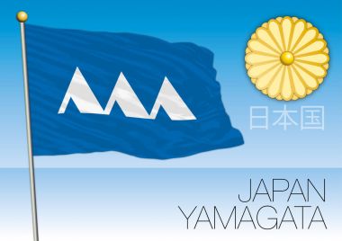 Yamagata ili bayrak, Japonya