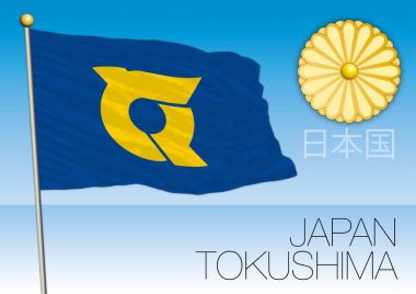 Tokushima ili bayrak, Japonya