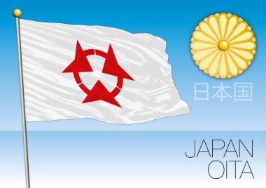 Oita ili bayrak, Japonya