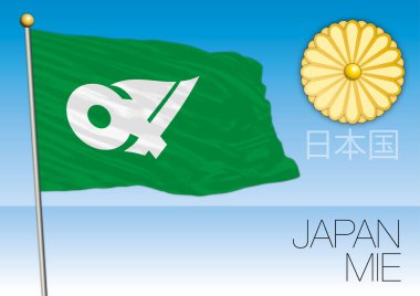 Mie İli bayrak, Japonya